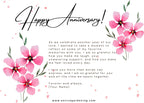 Gift Message Card - Anniversary 1