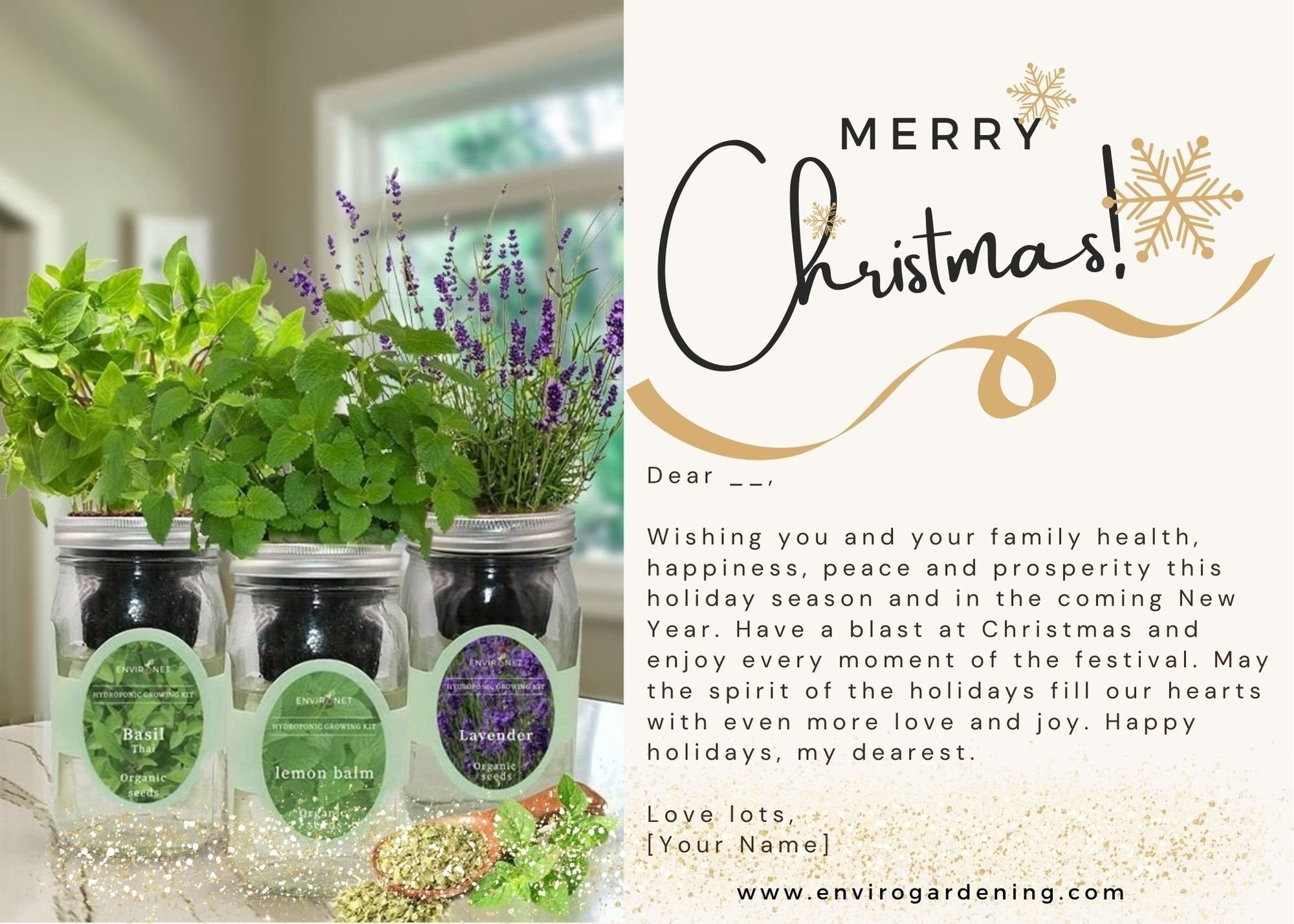 Gift Message Card - Christmas 1